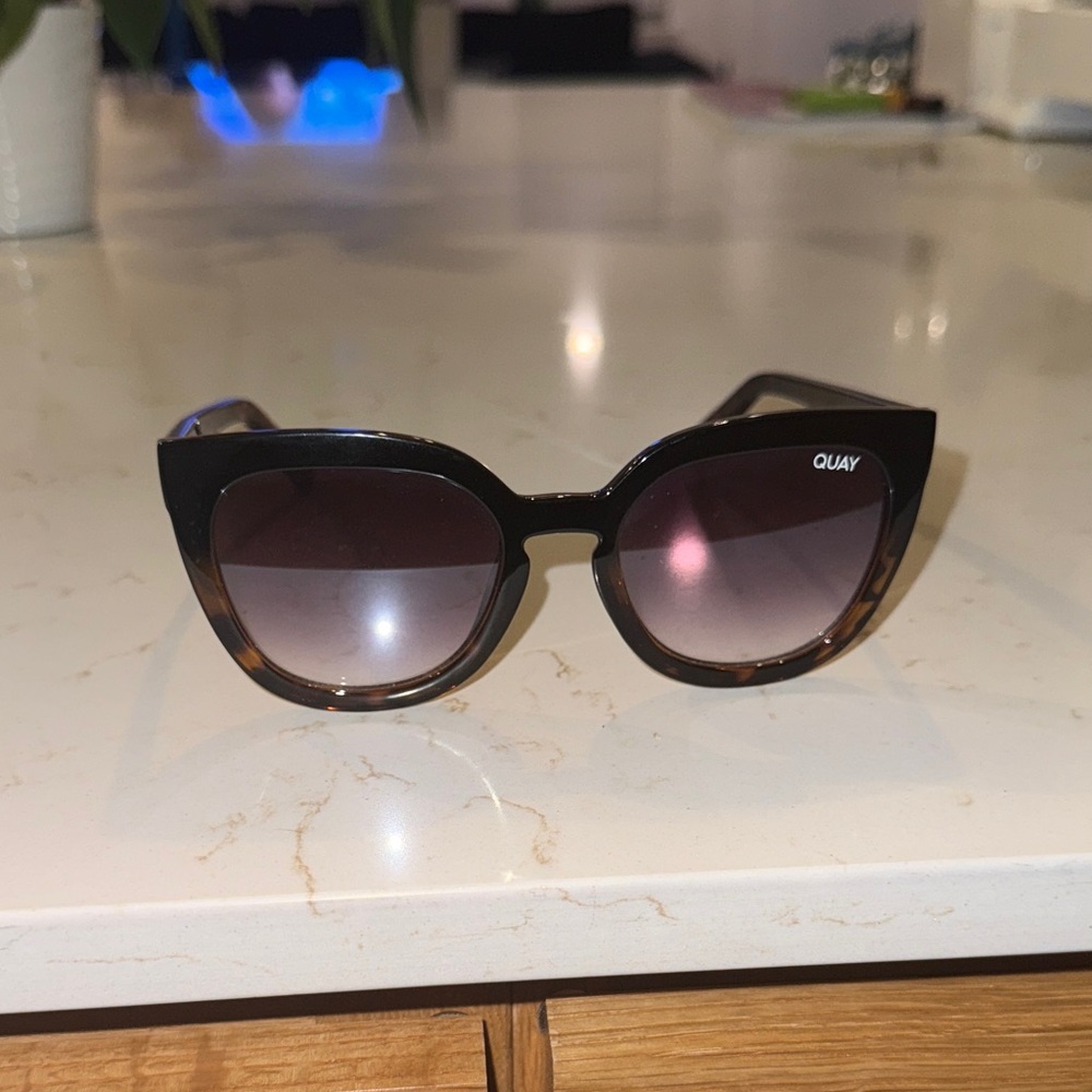Quay Australia Black and Brown Sunglasses